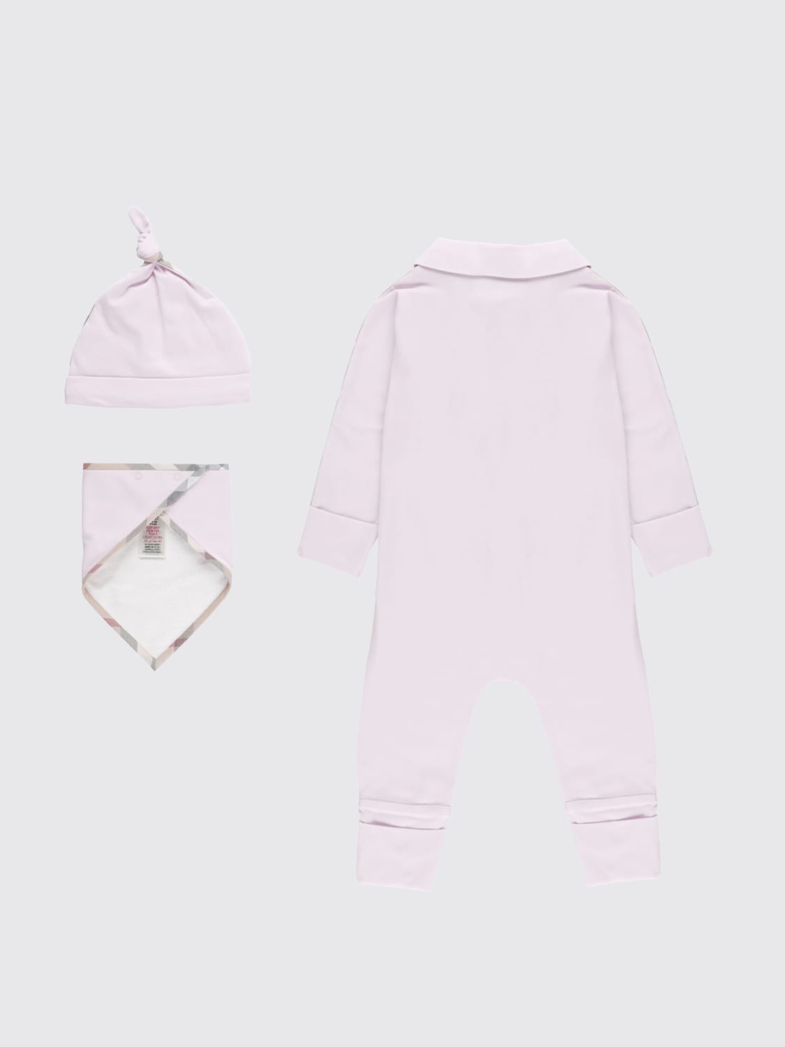 BURBERRY JUMPSUIT: Romper kids Burberry, Pink - Img 2