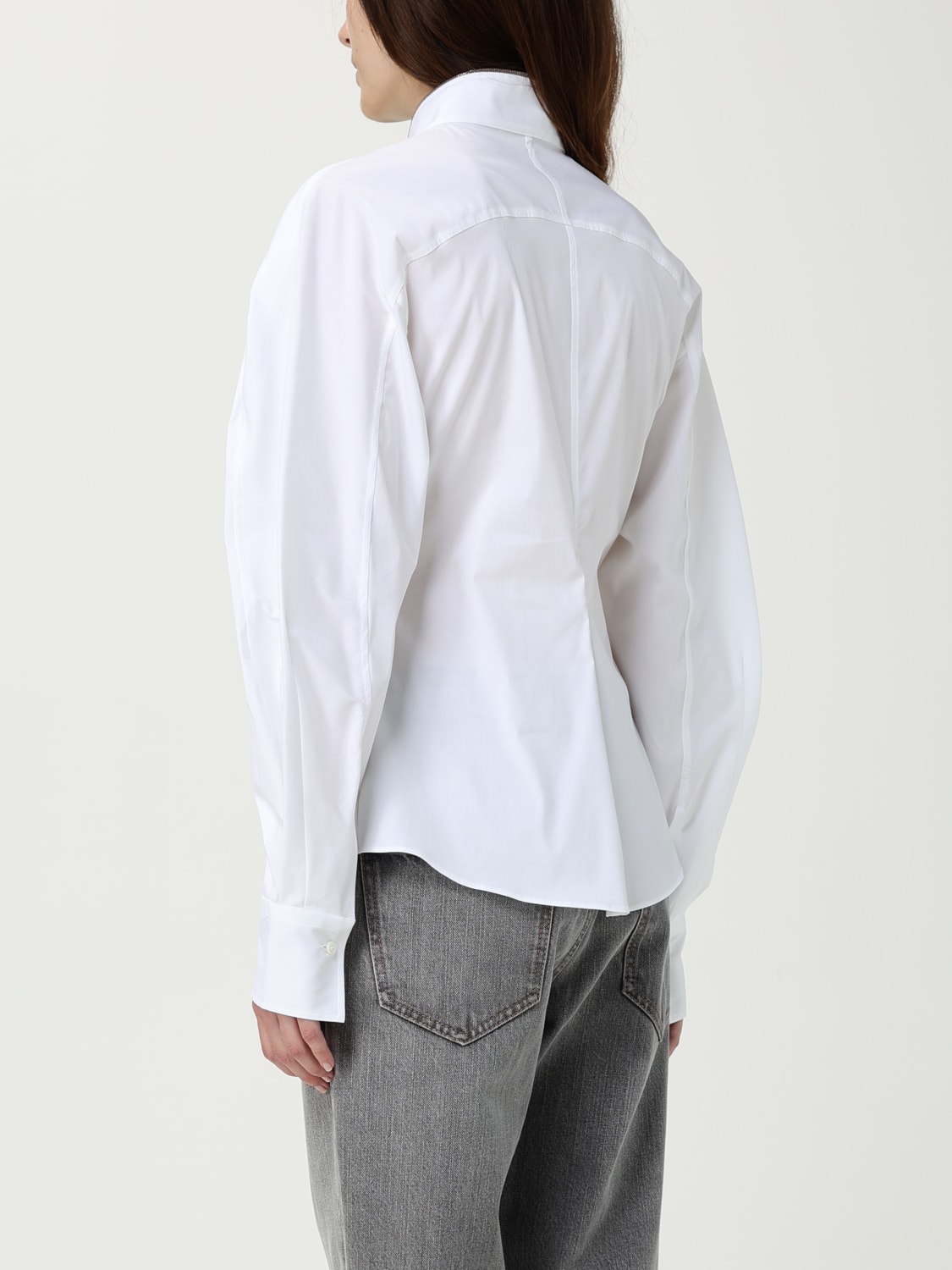 BRUNELLO CUCINELLI SHIRT: Shirt woman Brunello Cucinelli, White - Img 3