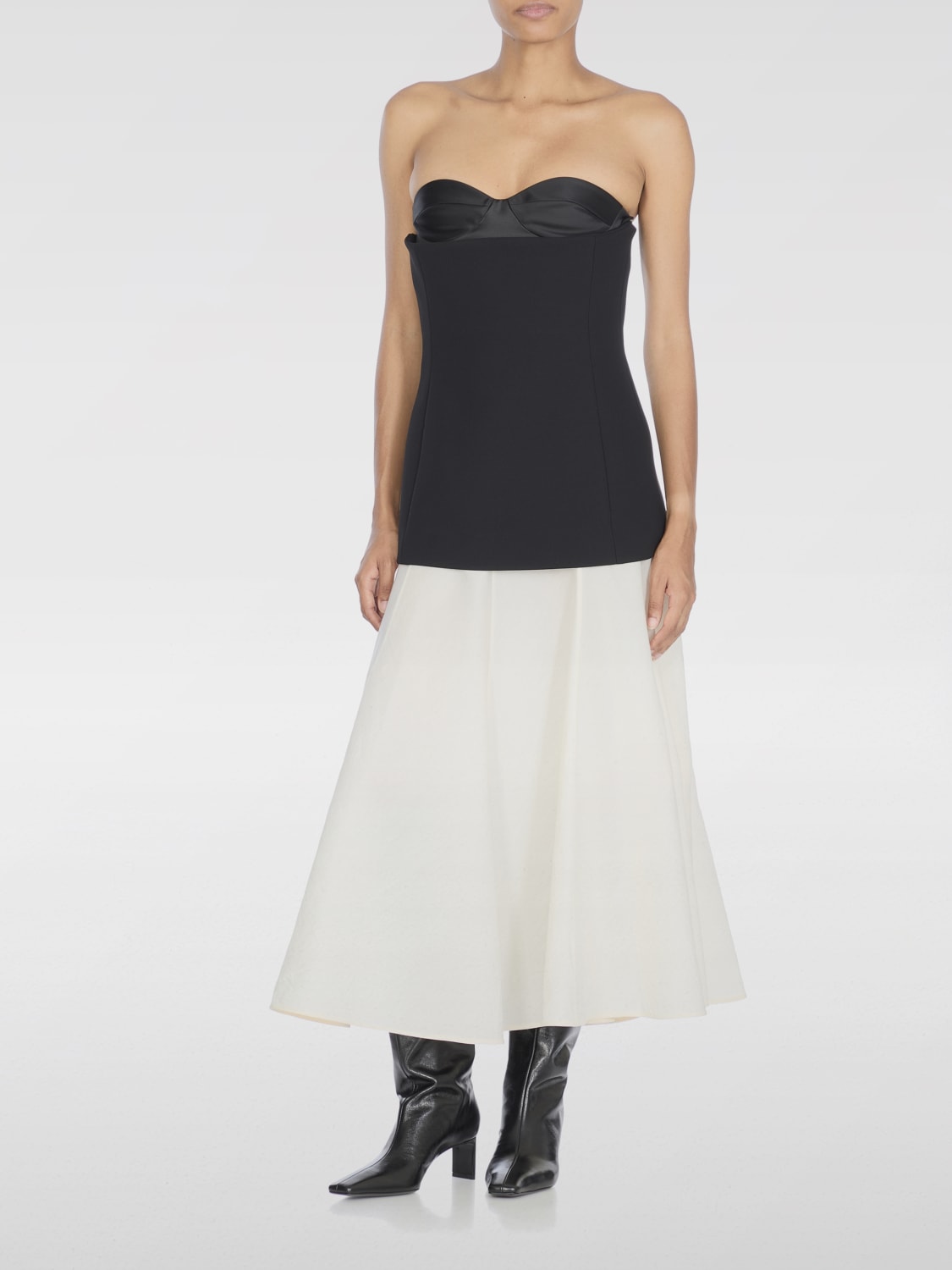 KHAITE BOOTS: Boots woman Khaite, Black - Img 2