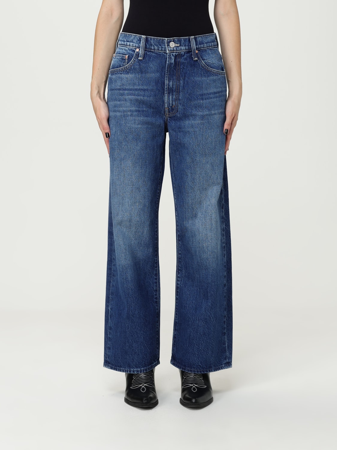 MOTHER JEANS: Jeans men Mother, Green - Img 1