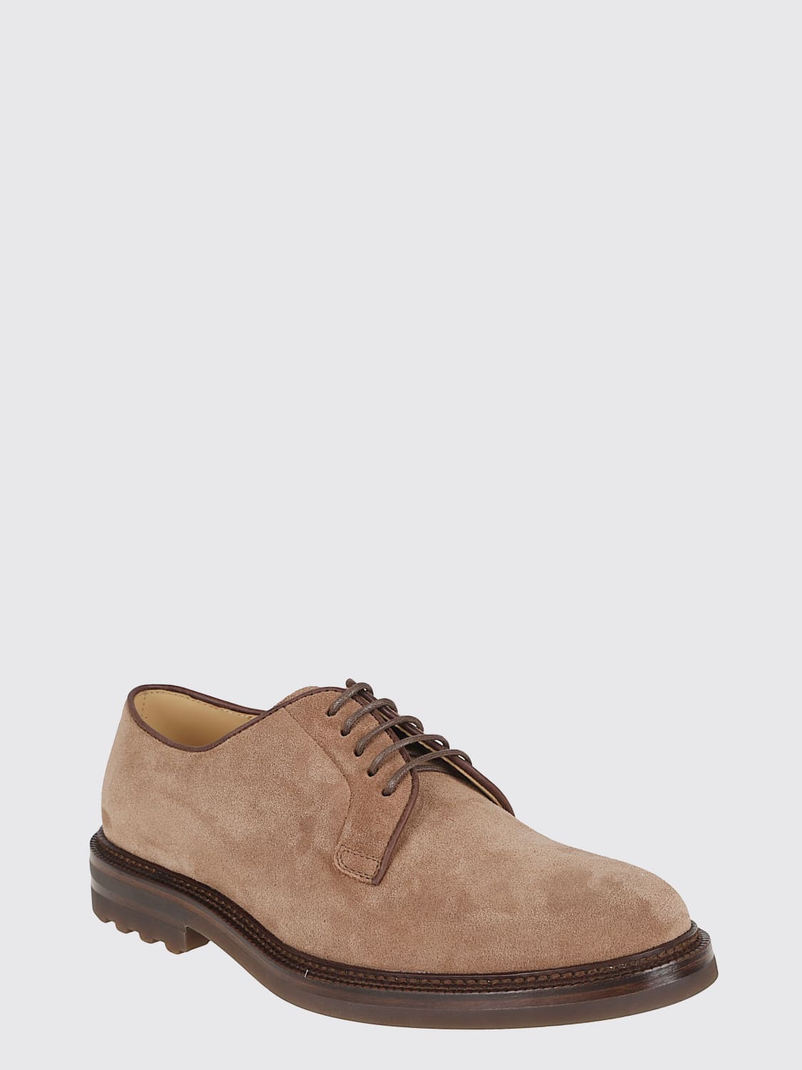 BRUNELLO CUCINELLI SCHNÜRSCHUHE: Schuhe herren Brunello Cucinelli, Burnt - Img 2