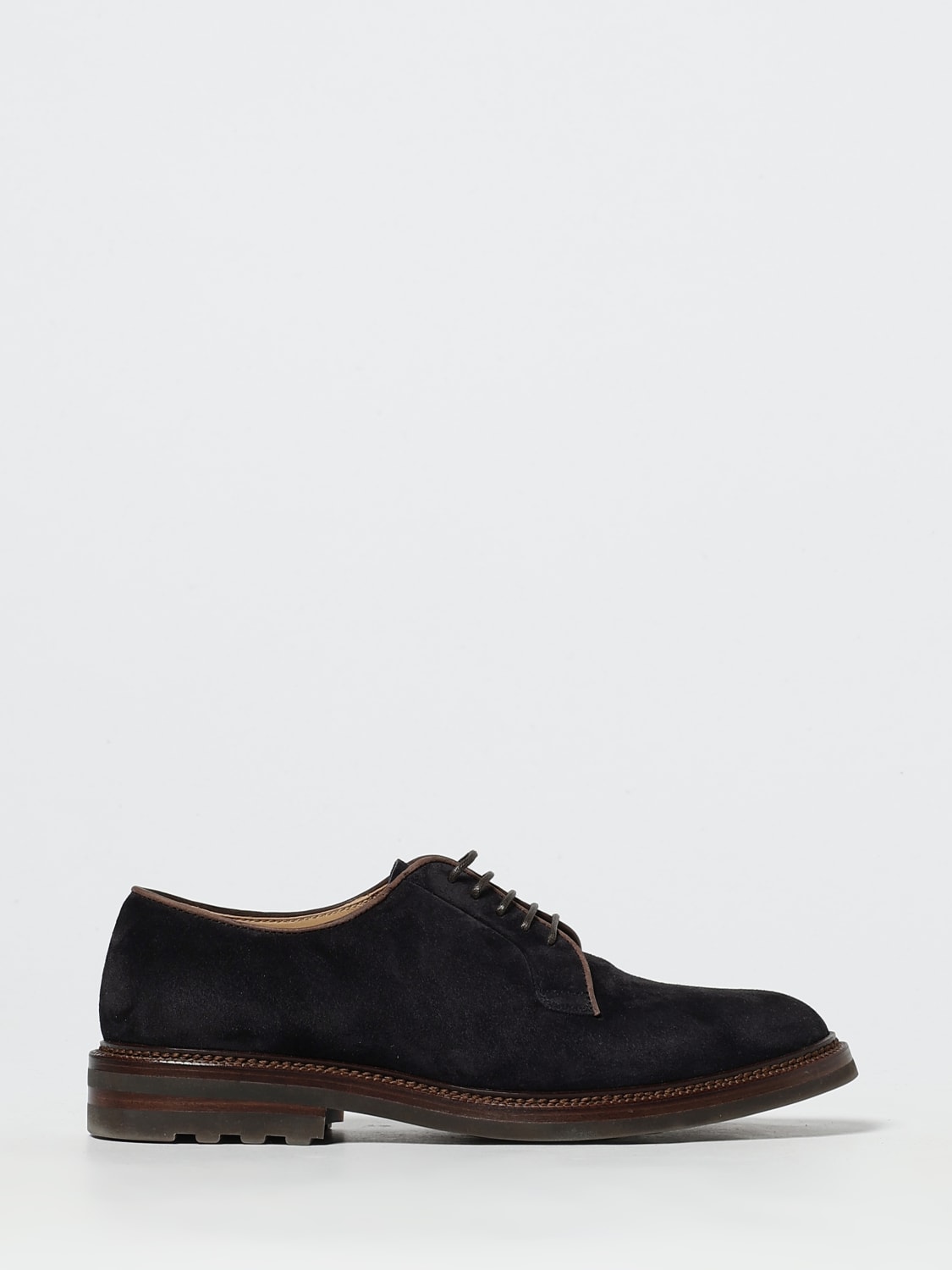 BRUNELLO CUCINELLI BROGUE SHOES: Shoes men Brunello Cucinelli, Dove Grey - Img 1