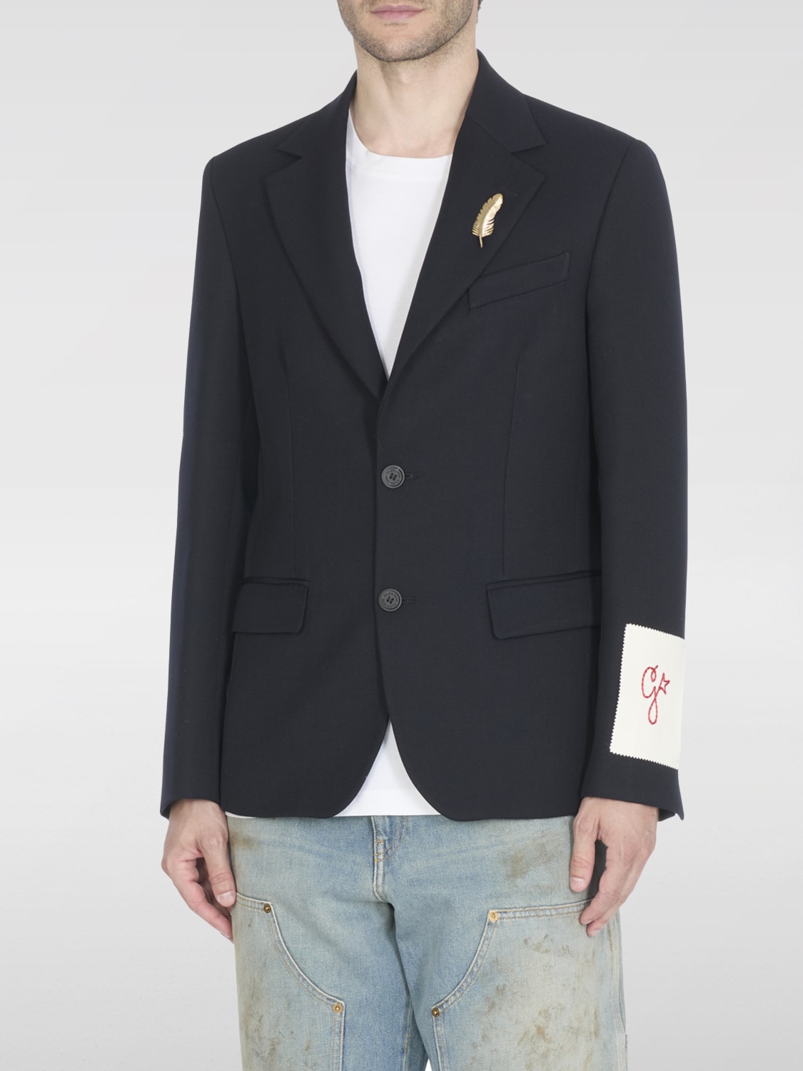 GOLDEN GOOSE JACKE: Jacke herren Golden Goose, Blau - Img 1