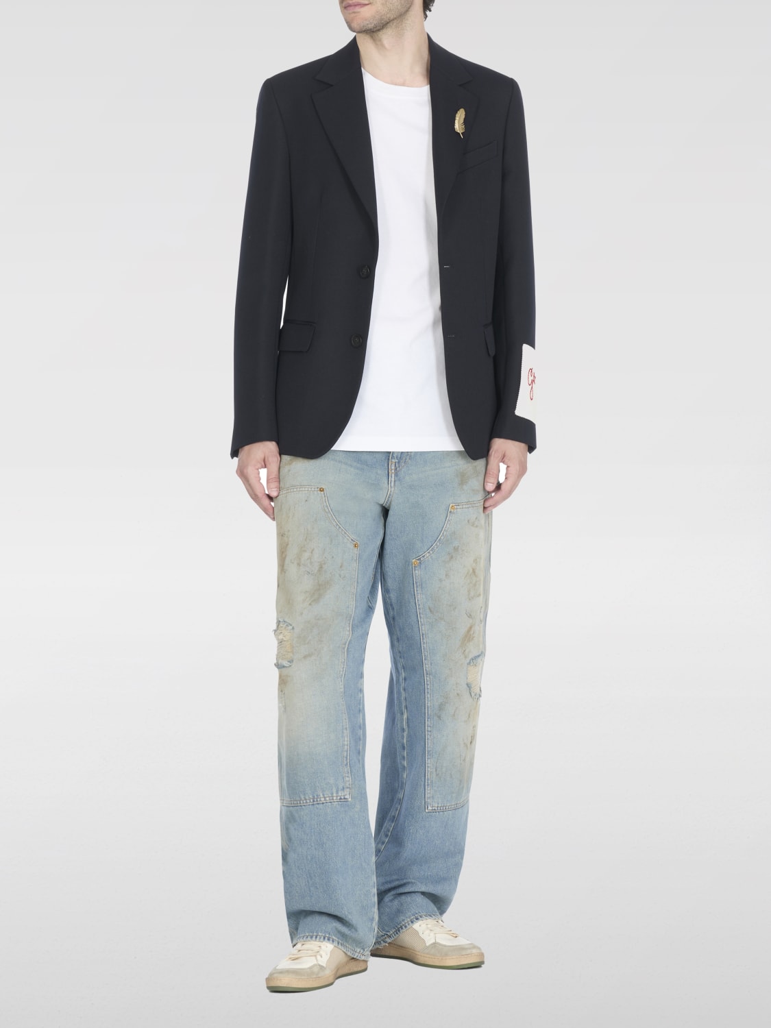 GOLDEN GOOSE JACKE: Jacke herren Golden Goose, Blau - Img 2