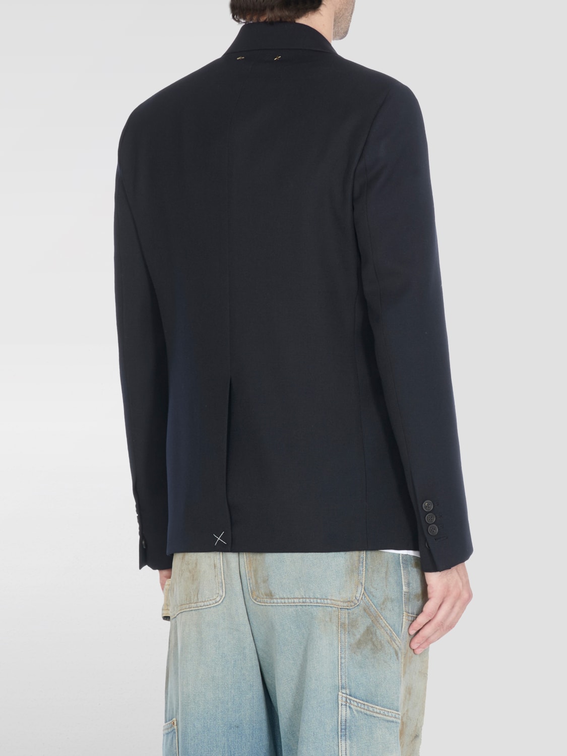 GOLDEN GOOSE JACKE: Jacke herren Golden Goose, Blau - Img 3