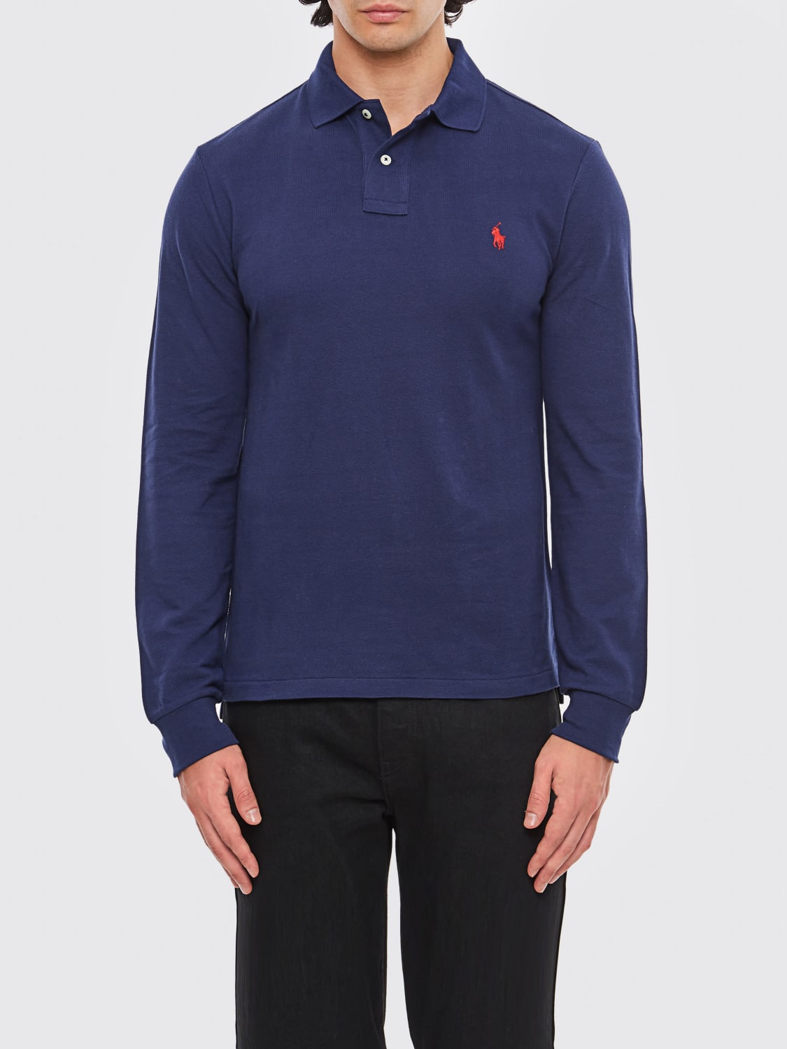 POLO RALPH LAUREN POLO: Polo in cotone Polo Ralph Lauren, Blue - Img 1