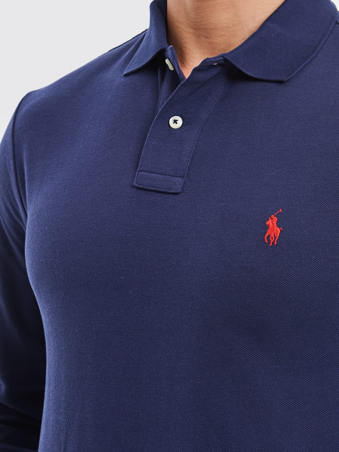 POLO RALPH LAUREN POLO: Polo in cotone Polo Ralph Lauren, Blue - Img 3