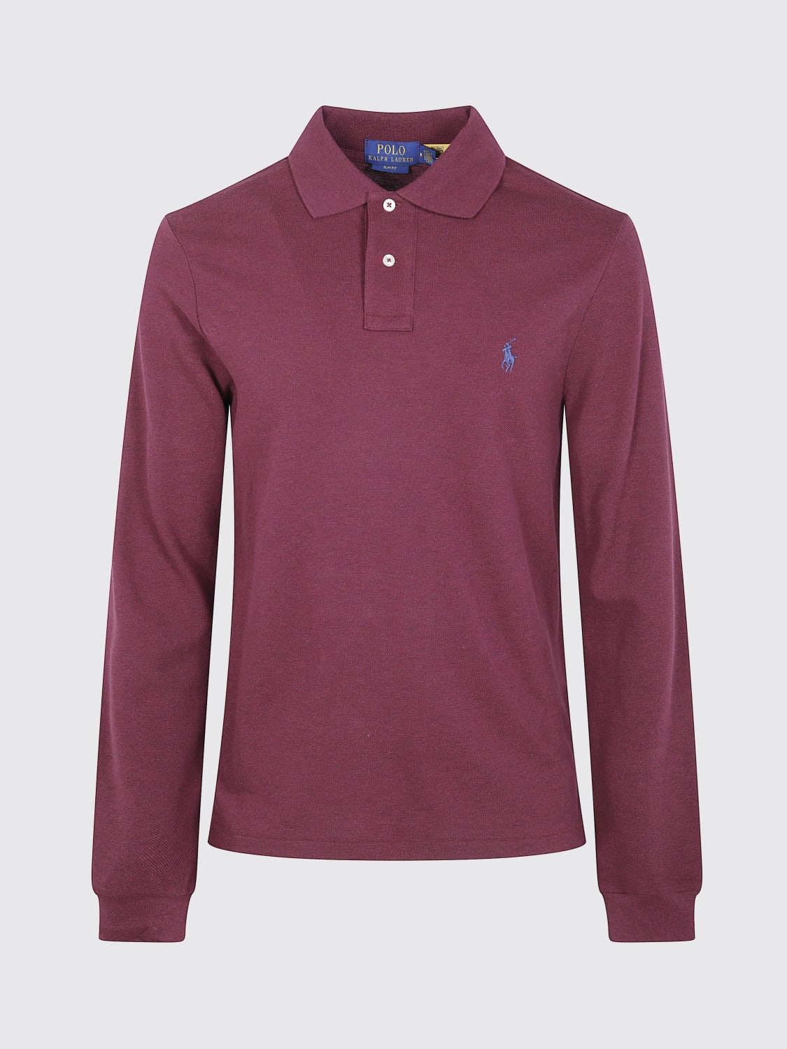 POLO RALPH LAUREN POLO SHIRT: Polo shirt men Polo Ralph Lauren, Wine - Img 1