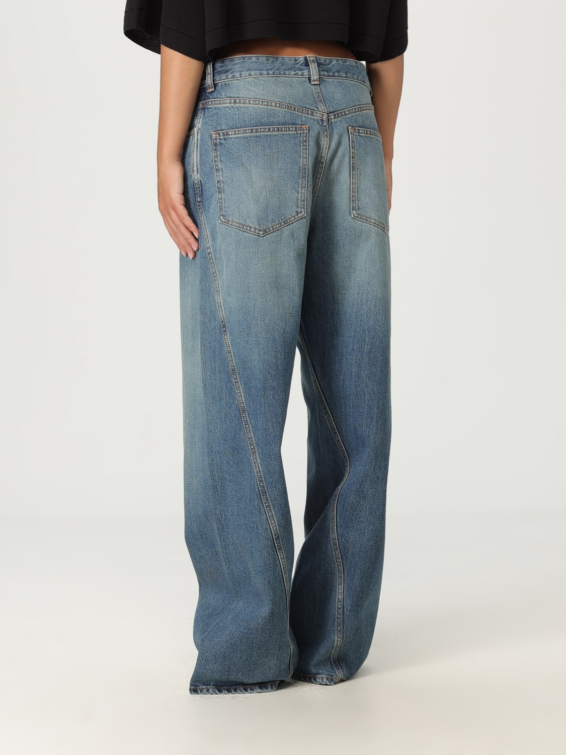 ALAÏA JEANS: Jeans men AlaÏa, Blue - Img 3