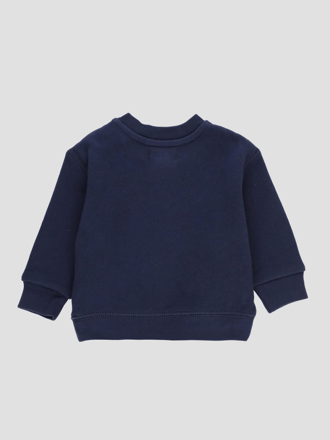 POLO RALPH LAUREN MAGLIA: Felpa a girocollo in misto cotone con logo Pony Polo Ralph Lauren, Blue - Img 2