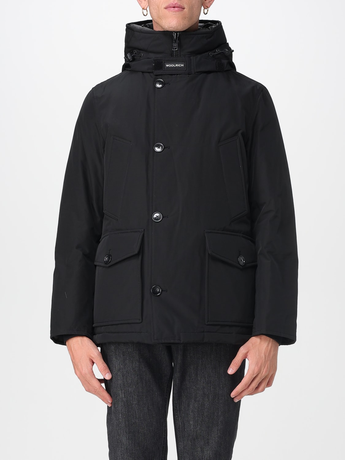 WOOLRICH COAT: Coat men Woolrich, Black - Img 1