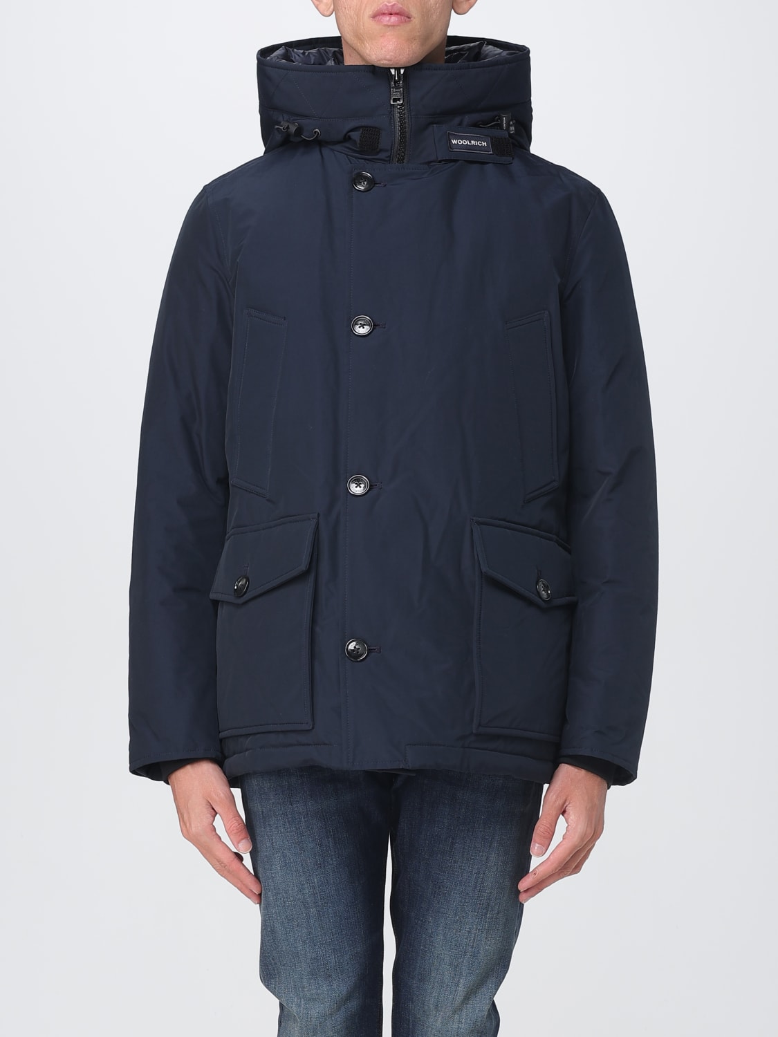 WOOLRICH COAT: Coat men Woolrich, Blue - Img 1