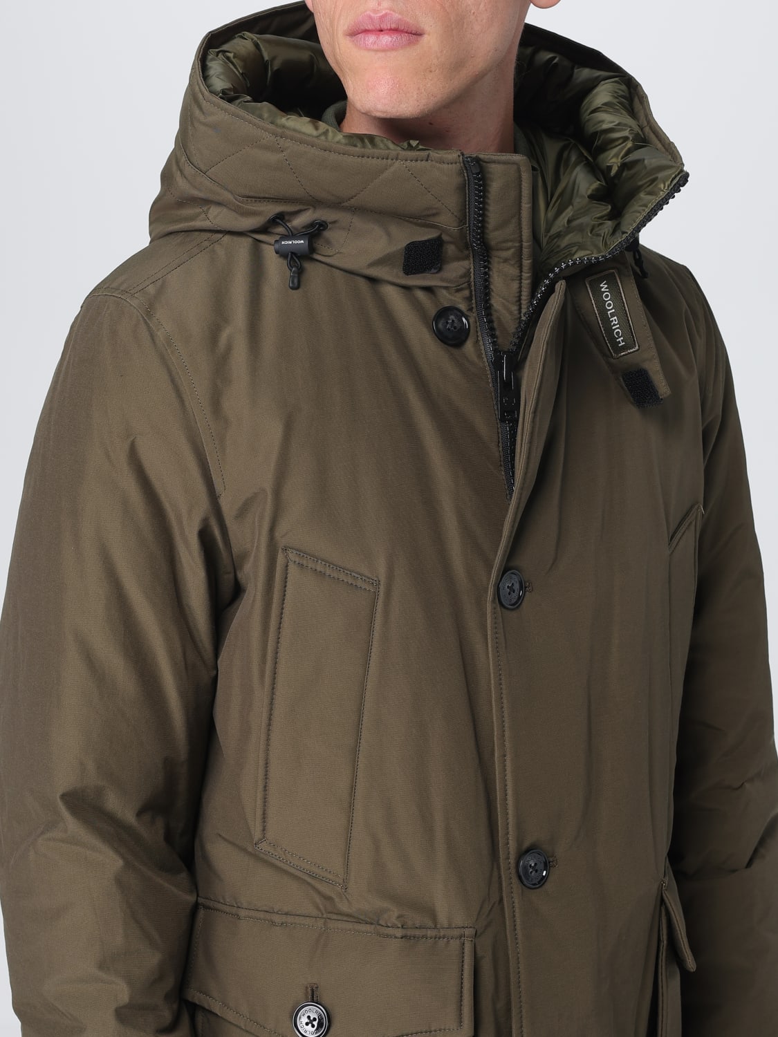 WOOLRICH MANTEL: Mantel herren Woolrich, Grün - Img 4