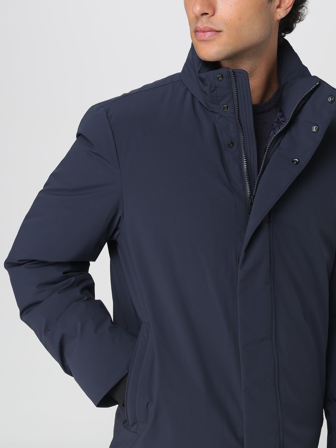 WOOLRICH JACKE: Jacke herren Woolrich, Blau - Img 4