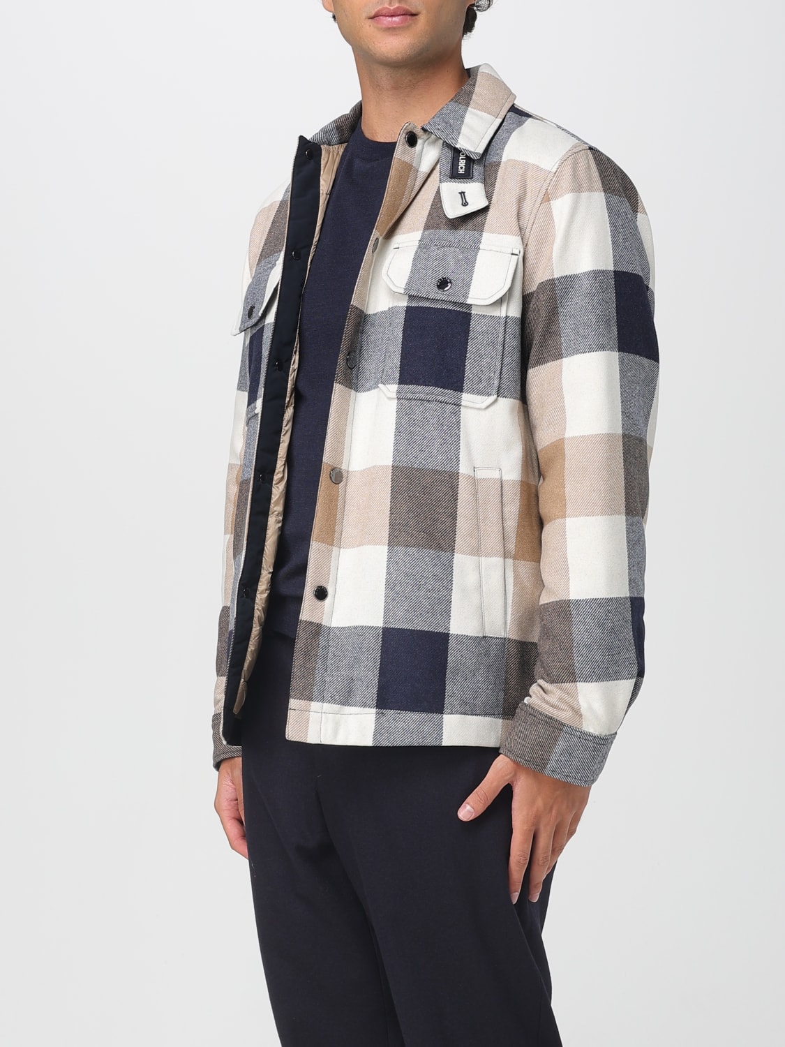 WOOLRICH JACKET: Jacket men Woolrich, Beige - Img 3