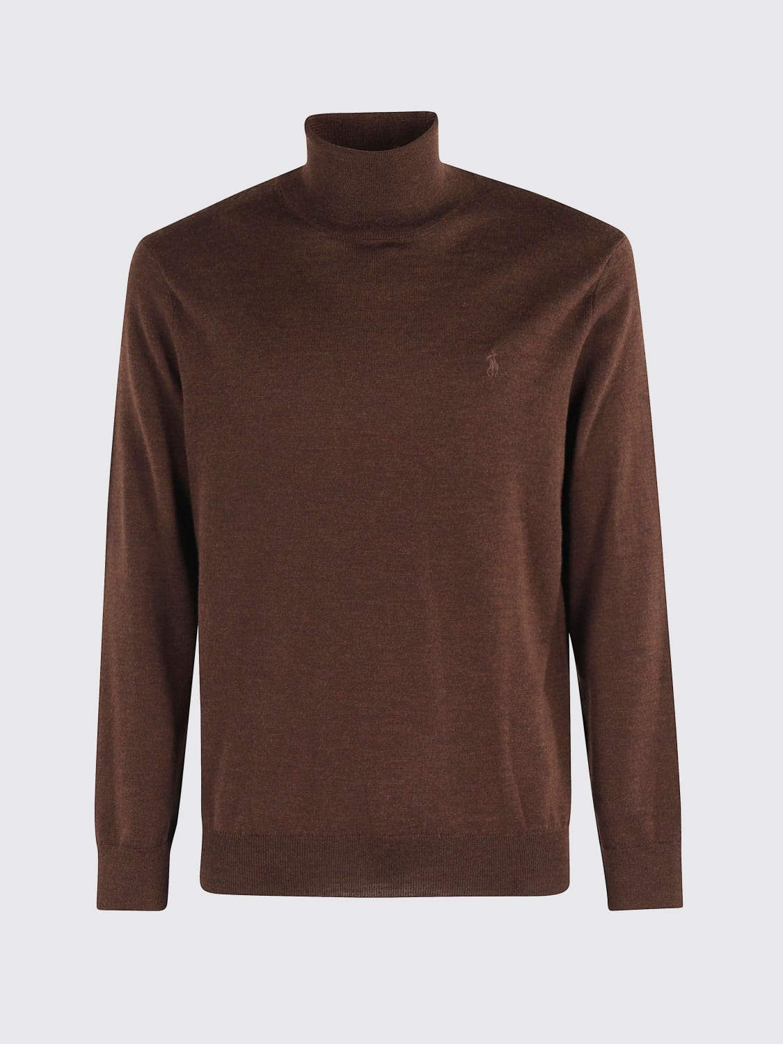 POLO RALPH LAUREN SWEATER: Sweater men Polo Ralph Lauren, Brown - Img 1