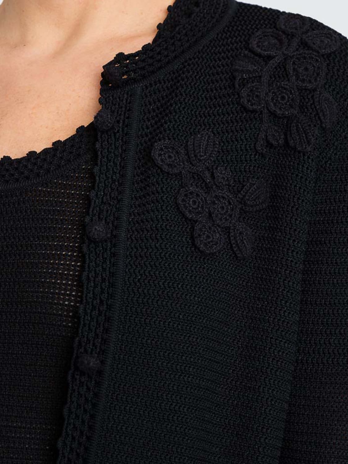 TWINSET SWEATER: Sweater woman Twinset, Black - Img 3