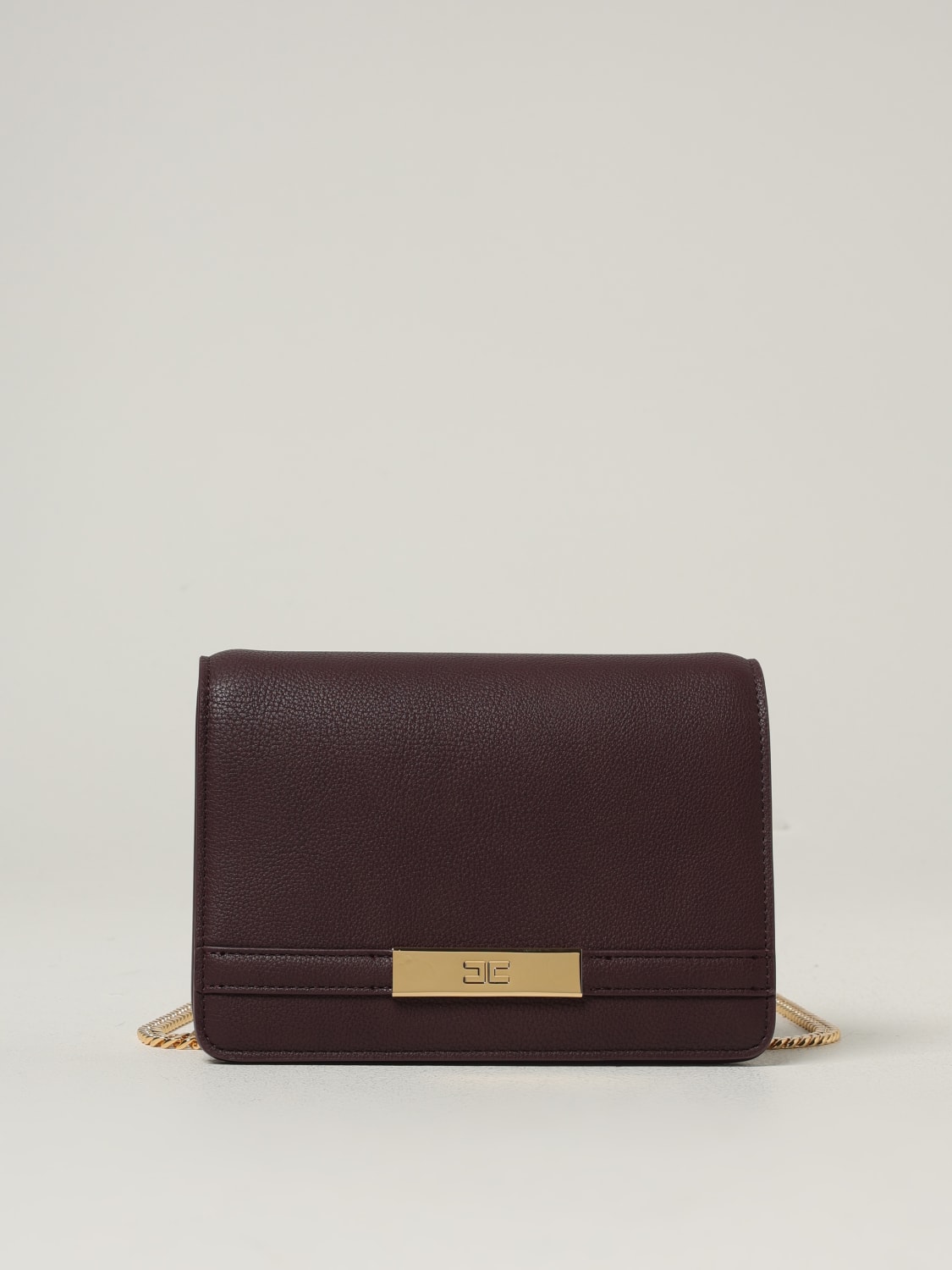 ELISABETTA FRANCHI CROSSBODY BAG: Handbag woman Elisabetta Franchi, Red Purple - Img 1