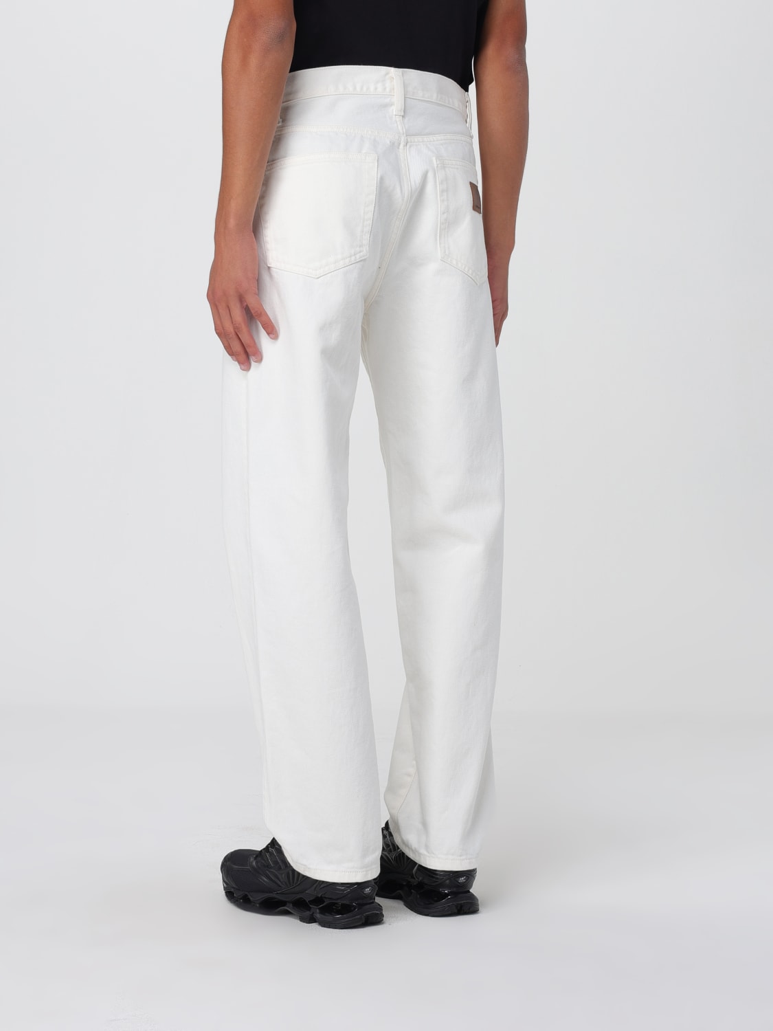 CARHARTT WIP JEANS: Jeans Carhartt Wip in denim di cotone , Bianco - Img 2