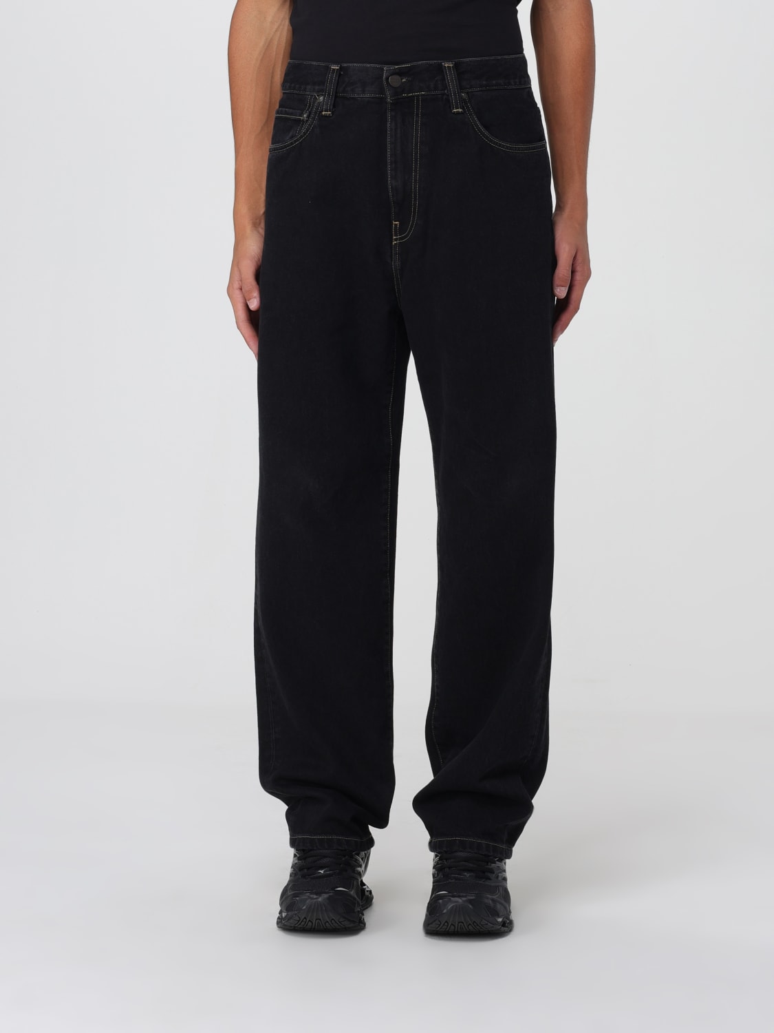 CARHARTT WIP JEANS: Jeans men Carhartt Wip, Black - Img 1