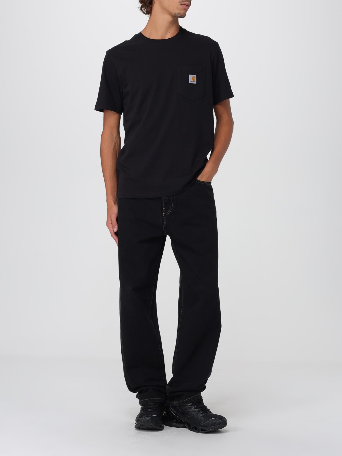 CARHARTT WIP JEANS: Jeans men Carhartt Wip, Black - Img 2