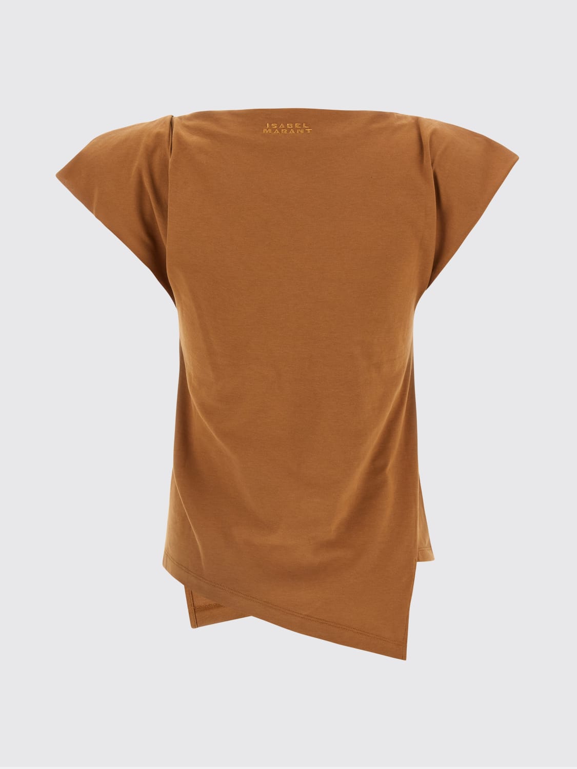 ISABEL MARANT 上衣: 上衣 女士 Isabel Marant, 棕色 - Img 2