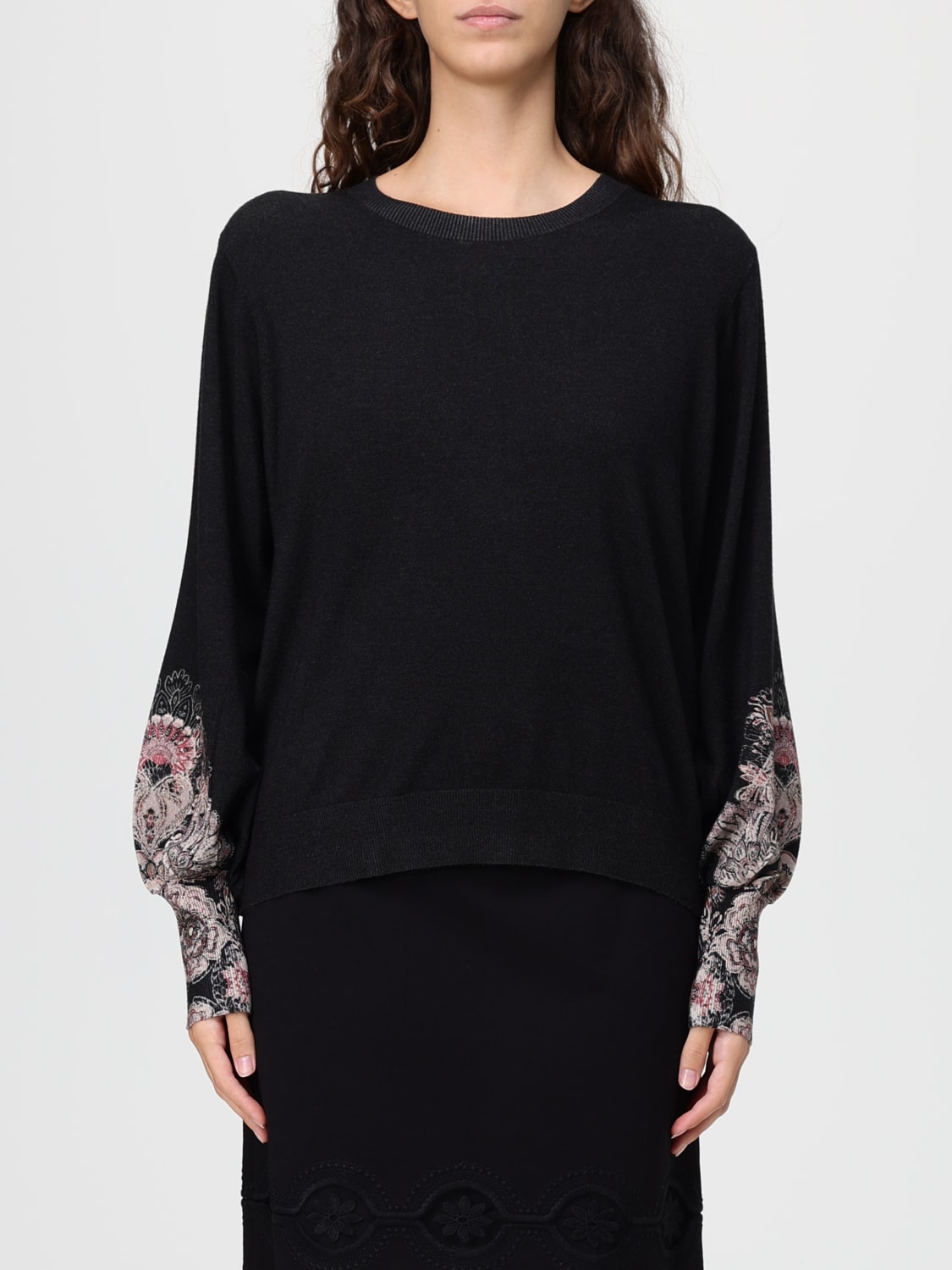 TWINSET SWEATER: Top woman Twinset, Black - Img 1