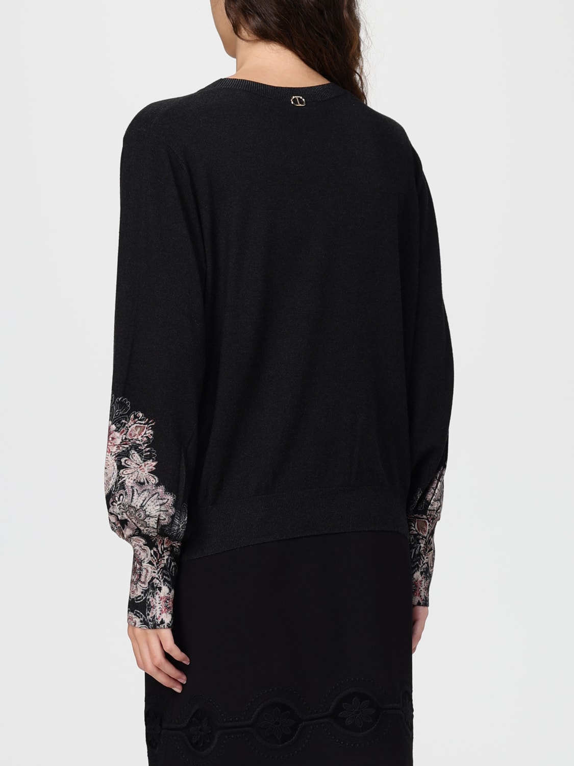 TWINSET SWEATER: Top woman Twinset, Black - Img 2