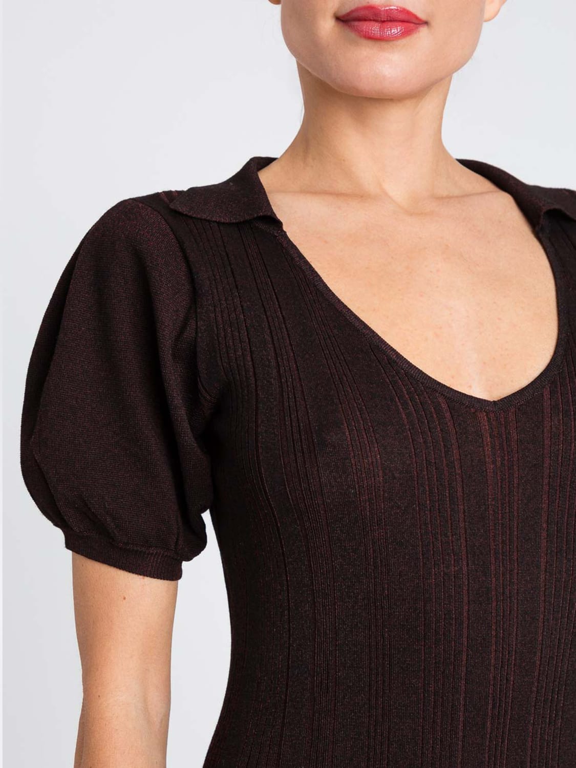 TWINSET ACTITUDE KLEID: Kleider damen Twinset Actitude, Braun - Img 3