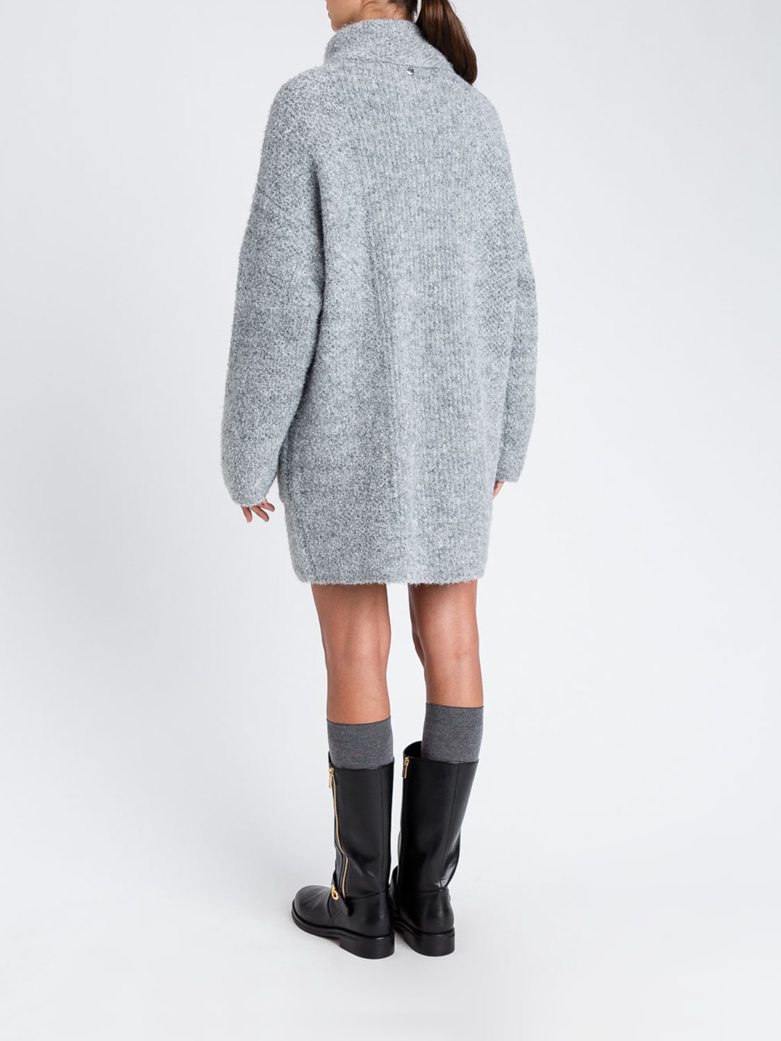 TWINSET ACTITUDE MANTEL: Mantel damen Twinset Actitude, Grau - Img 3