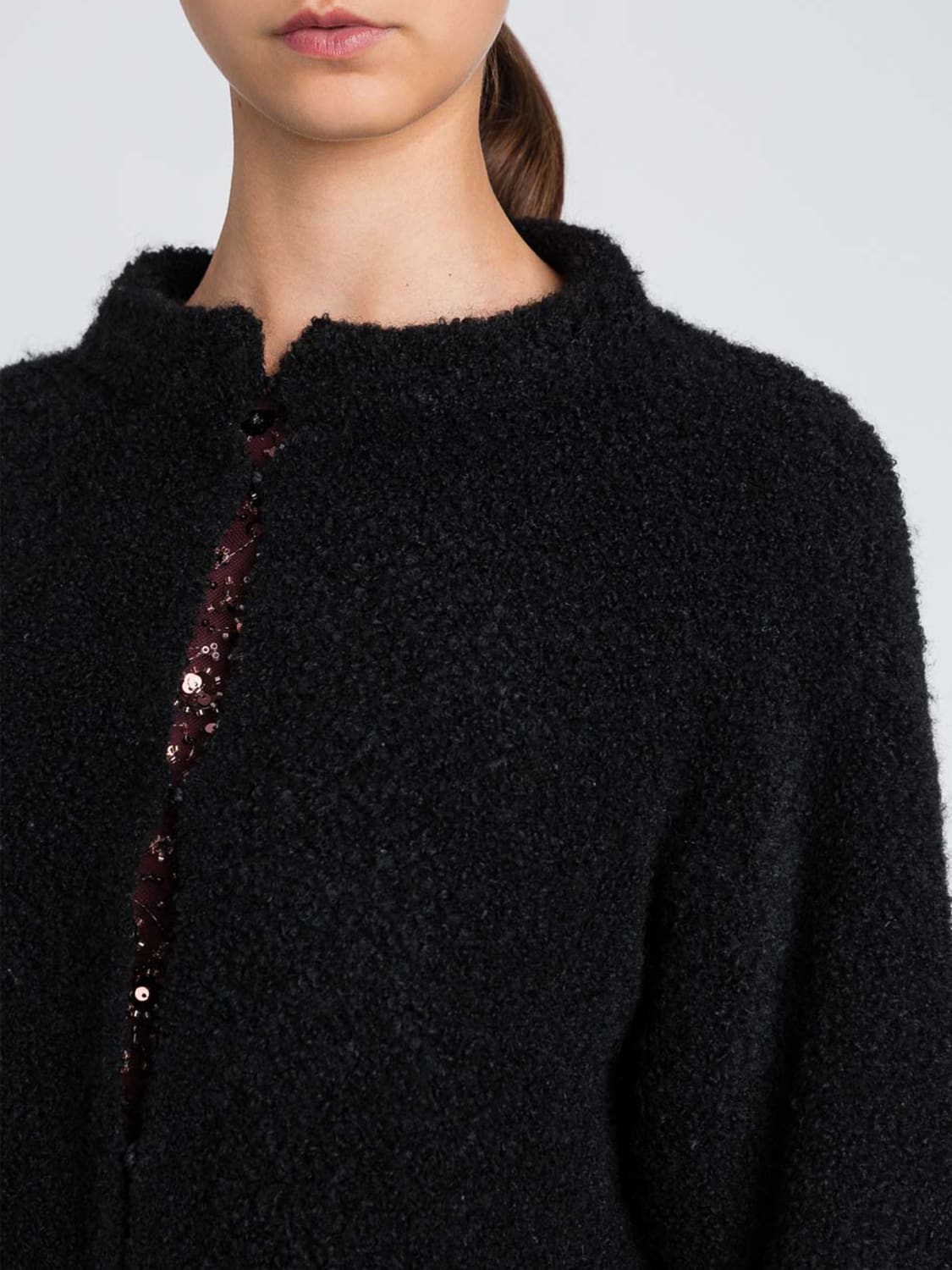 TWINSET ACTITUDE JACKET: Jacket woman Twinset Actitude, Black - Img 4