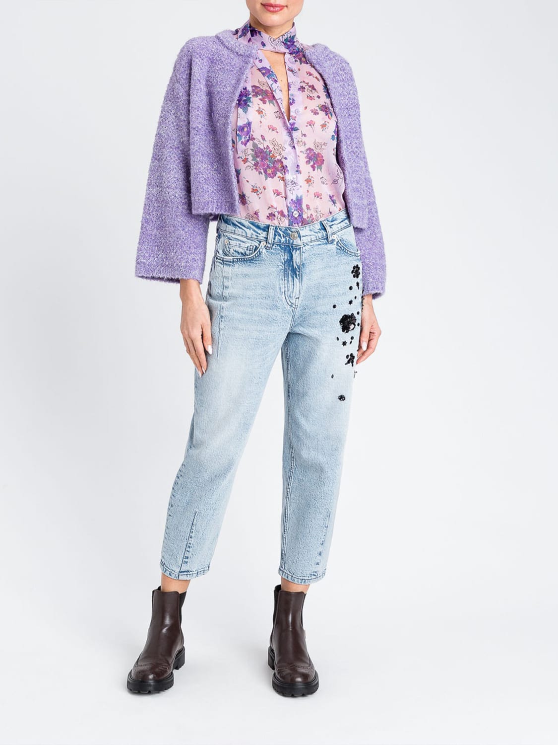 TWINSET ACTITUDE JACKET: Jacket woman Twinset Actitude, Orchid - Img 2