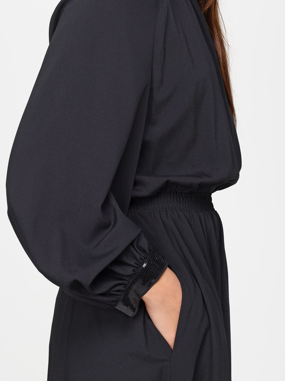 TWINSET ACTITUDE VESTIDO: Vestido mujer Twinset Actitude, Negro - Img 3