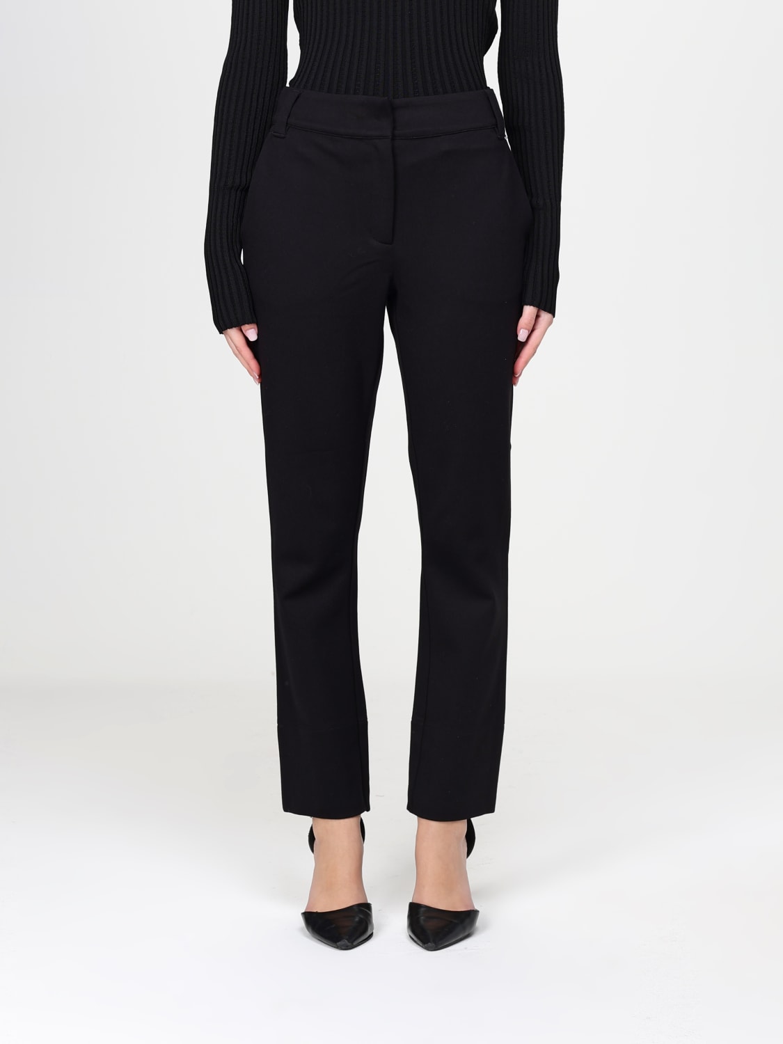 TWINSET ACTITUDE HOSE: Hose damen Twinset Actitude, Schwarz - Img 1