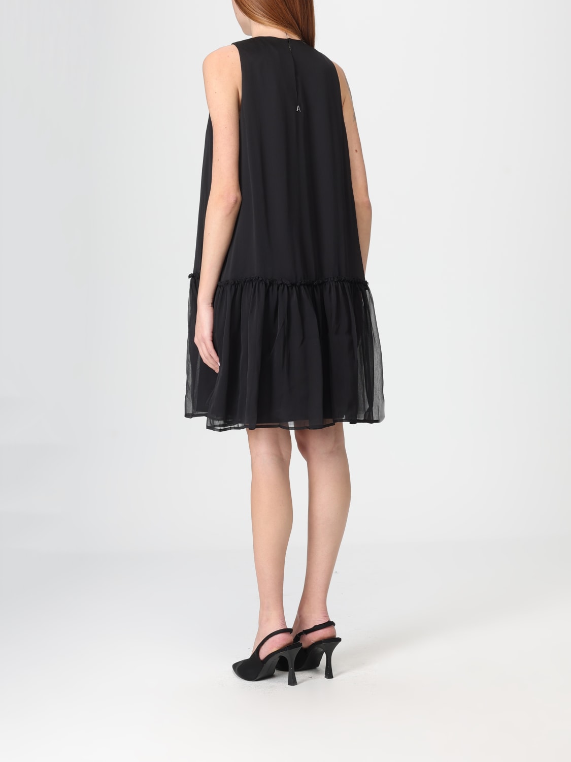 TWINSET ACTITUDE ROBE: Robes femme Twinset Actitude, Noir - Img 2