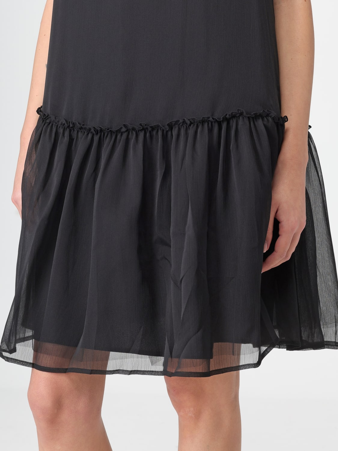 TWINSET ACTITUDE ROBE: Robes femme Twinset Actitude, Noir - Img 3