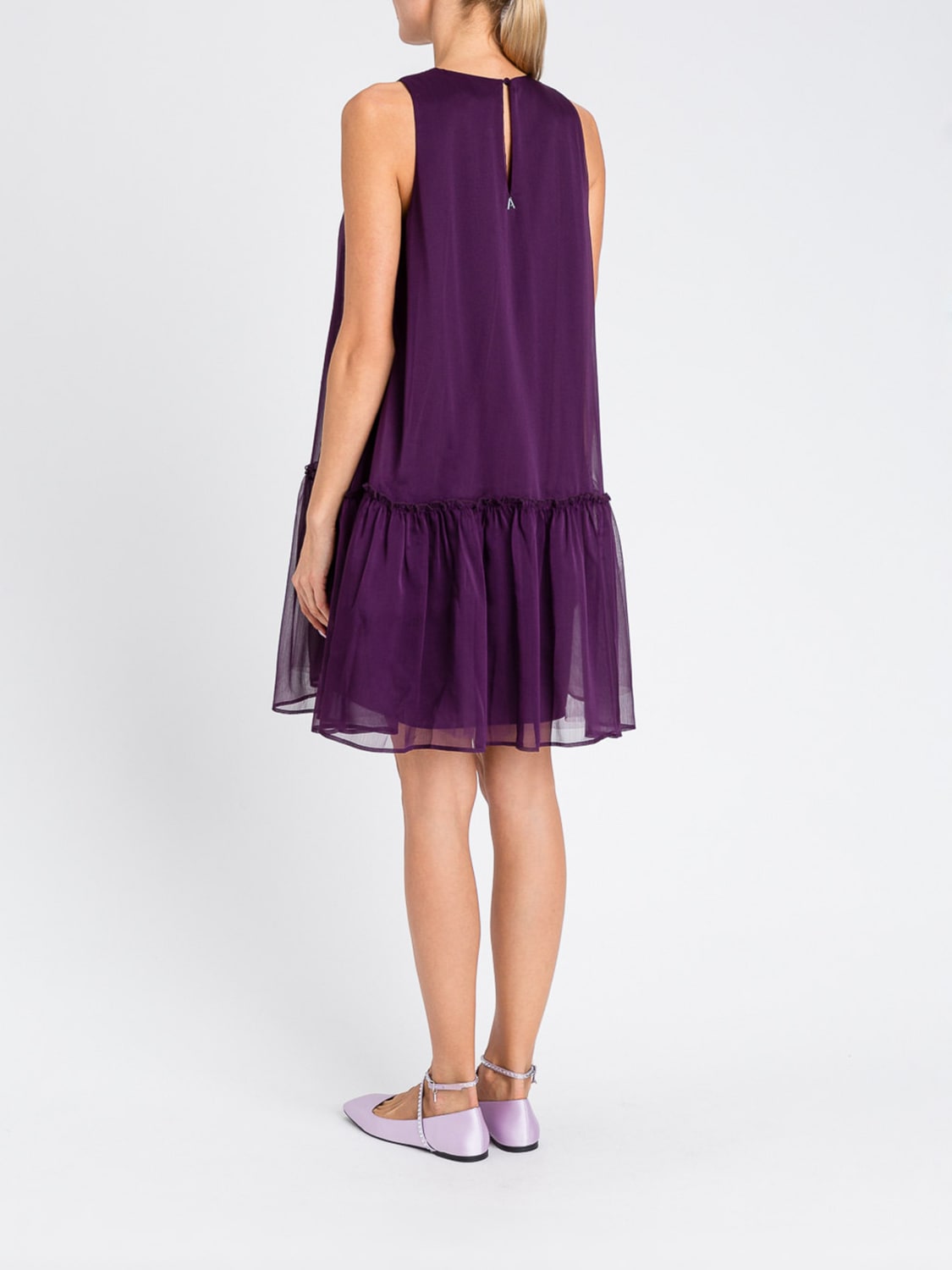 TWINSET ACTITUDE ROBE: Robes femme Twinset Actitude, Bleu Royal - Img 2