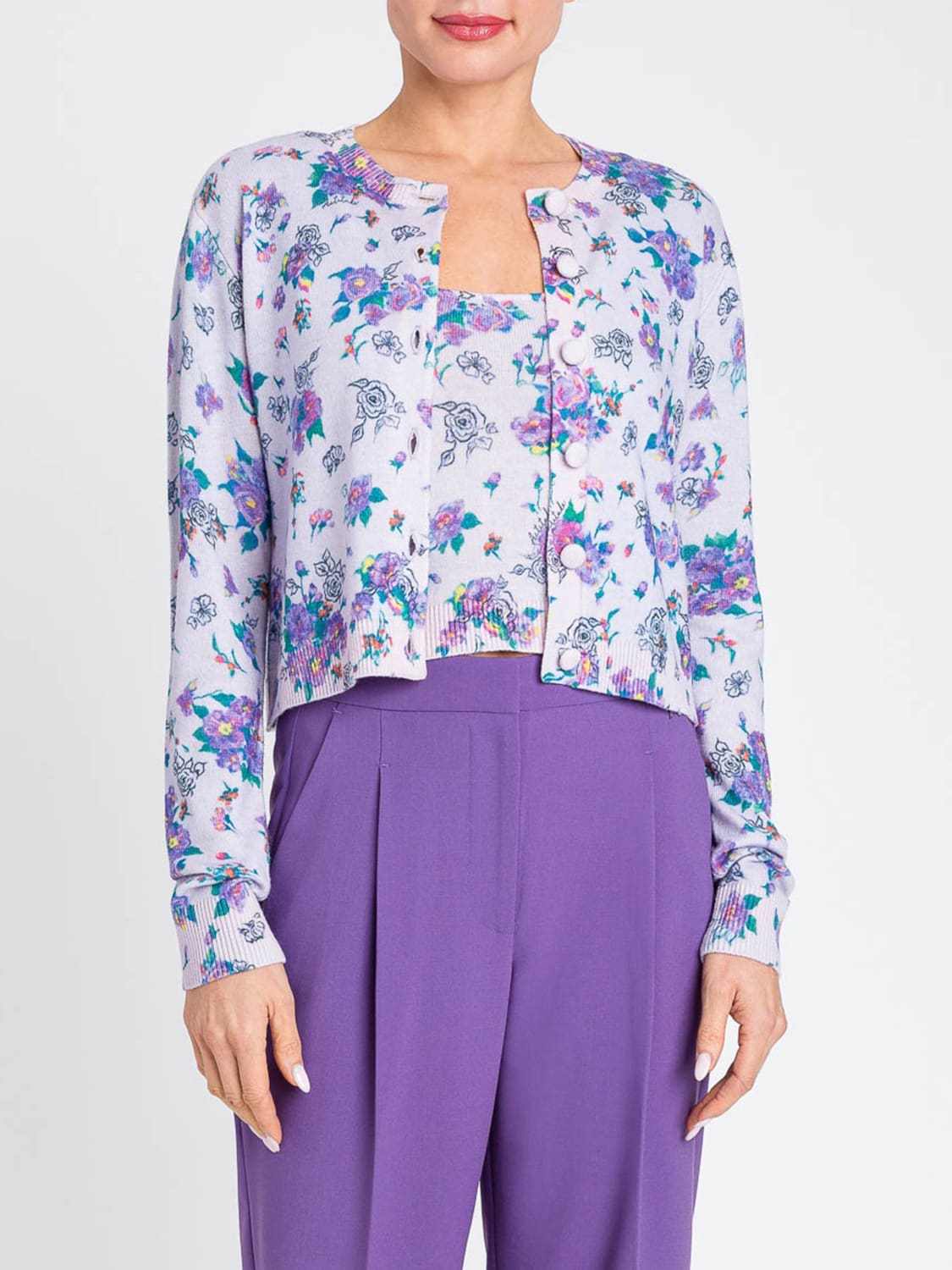 TWINSET ACTITUDE PULLOVER: Pullover damen Twinset Actitude, Bunt - Img 1