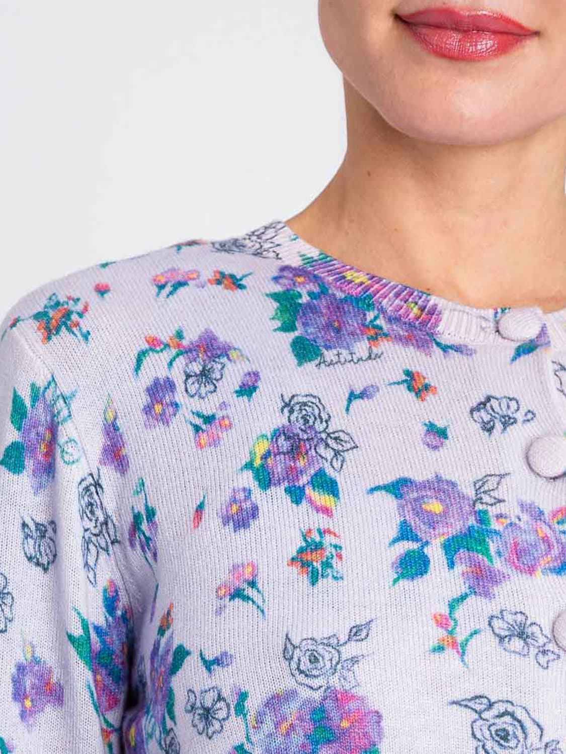 TWINSET ACTITUDE PULLOVER: Pullover damen Twinset Actitude, Bunt - Img 3