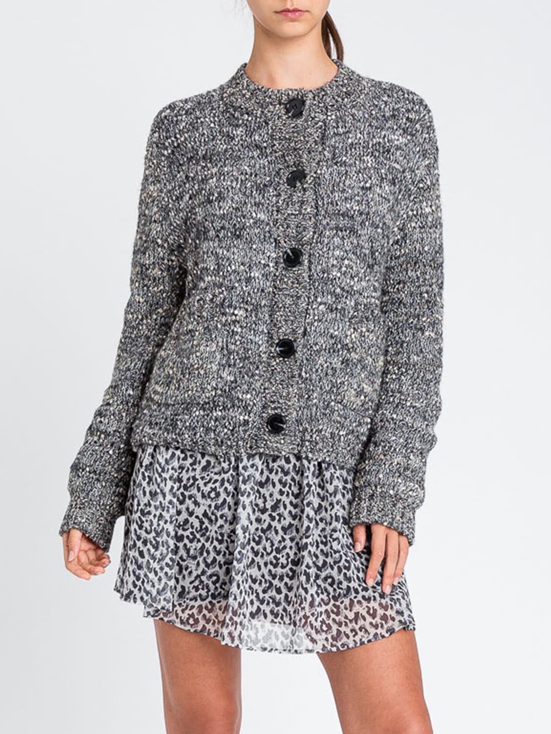 TWINSET ACTITUDE PULLOVER: Mantel damen Twinset Actitude, Schwarz - Img 1