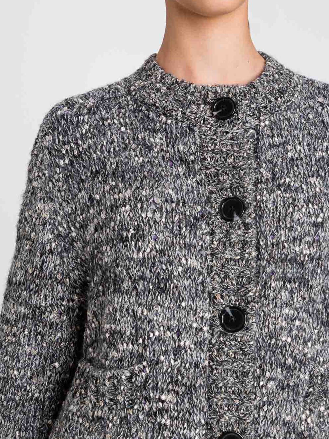 TWINSET ACTITUDE PULLOVER: Mantel damen Twinset Actitude, Schwarz - Img 4