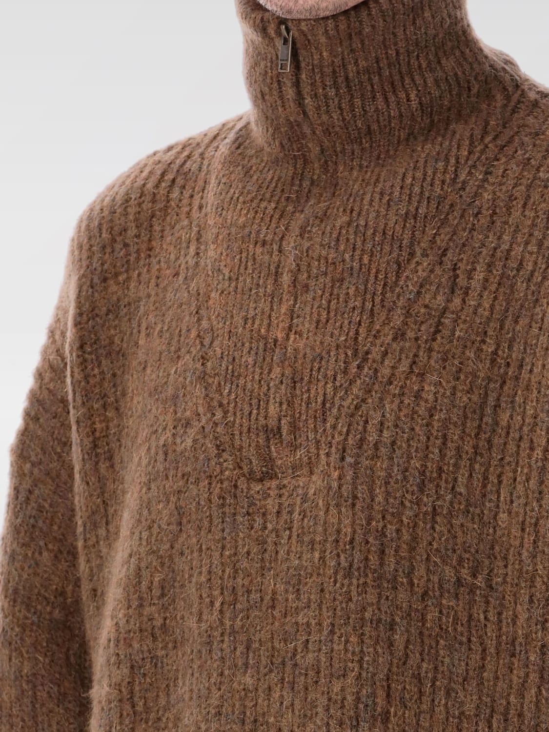 ISABEL MARANT PULLOVER: Pullover herren Isabel Marant, Braun - Img 3