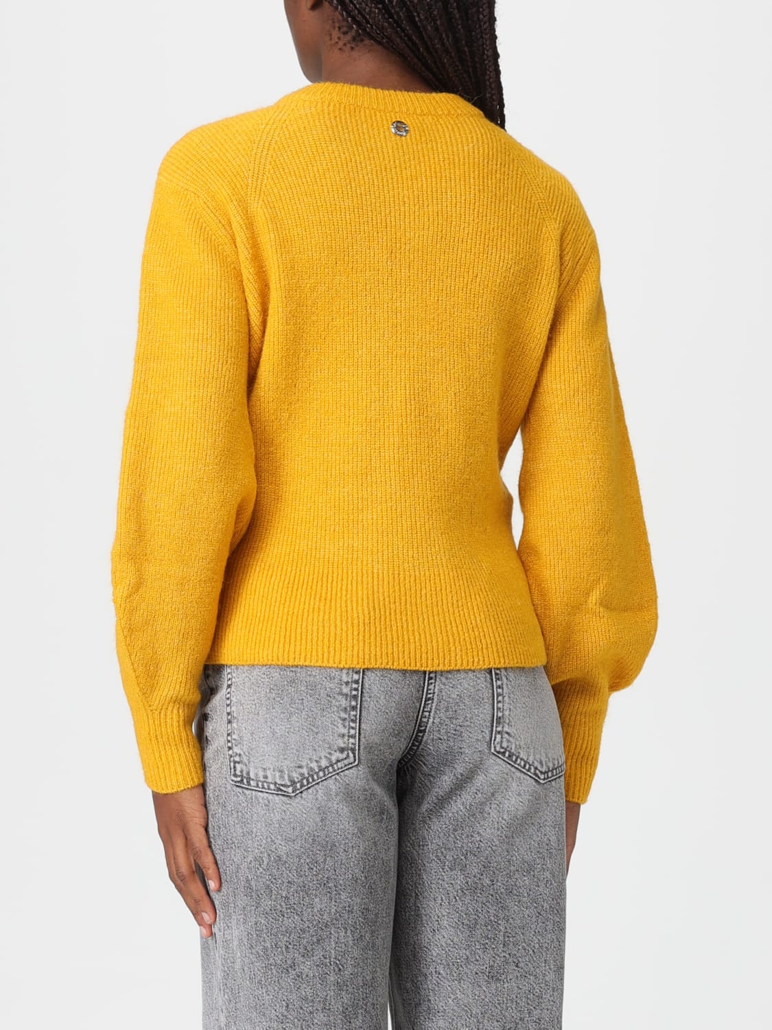 TWINSET ACTITUDE PULLOVER: Top damen Twinset Actitude, Gelb - Img 2