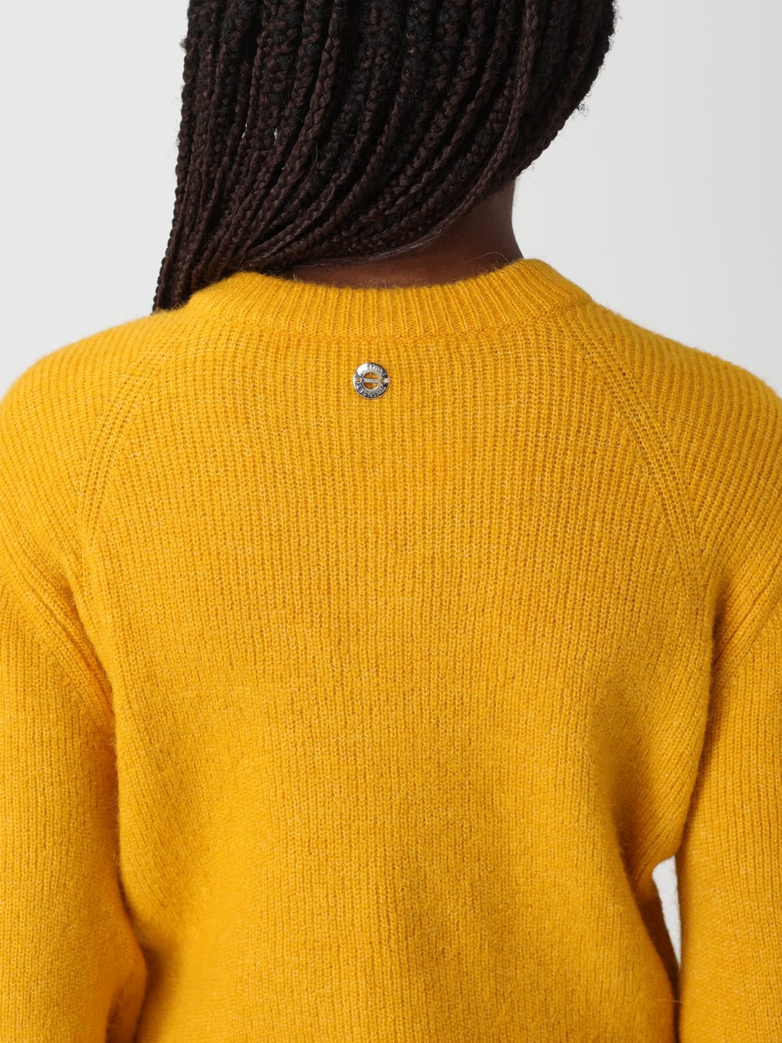 TWINSET ACTITUDE PULLOVER: Top damen Twinset Actitude, Gelb - Img 3