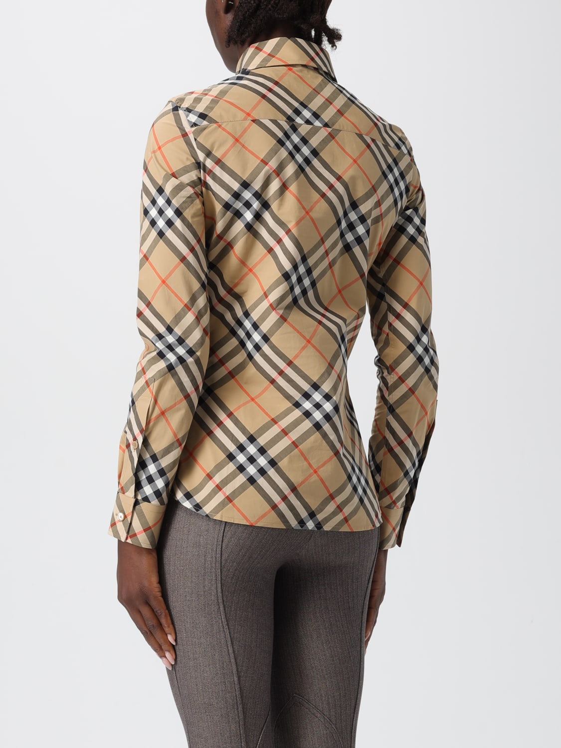 BURBERRY SHIRT: Shirt woman Burberry, Sand - Img 3