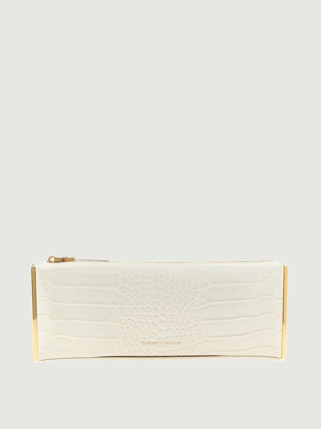 ELISABETTA FRANCHI CLUTCH: Handtasche damen Elisabetta Franchi, Weiß - Img 1