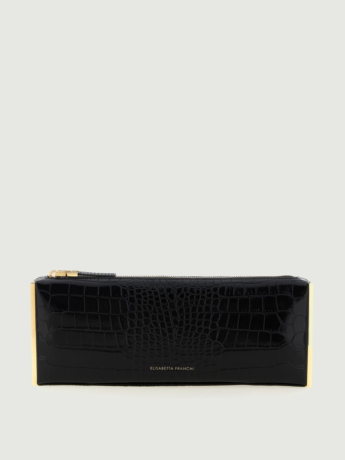 ELISABETTA FRANCHI CLUTCH: Handbag woman Elisabetta Franchi, Black - Img 1