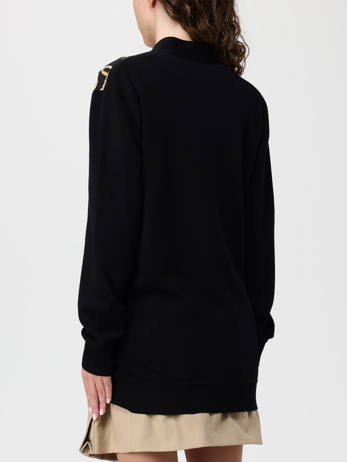 BALMAIN SWEATER: Sweater woman Balmain, Black - Img 3