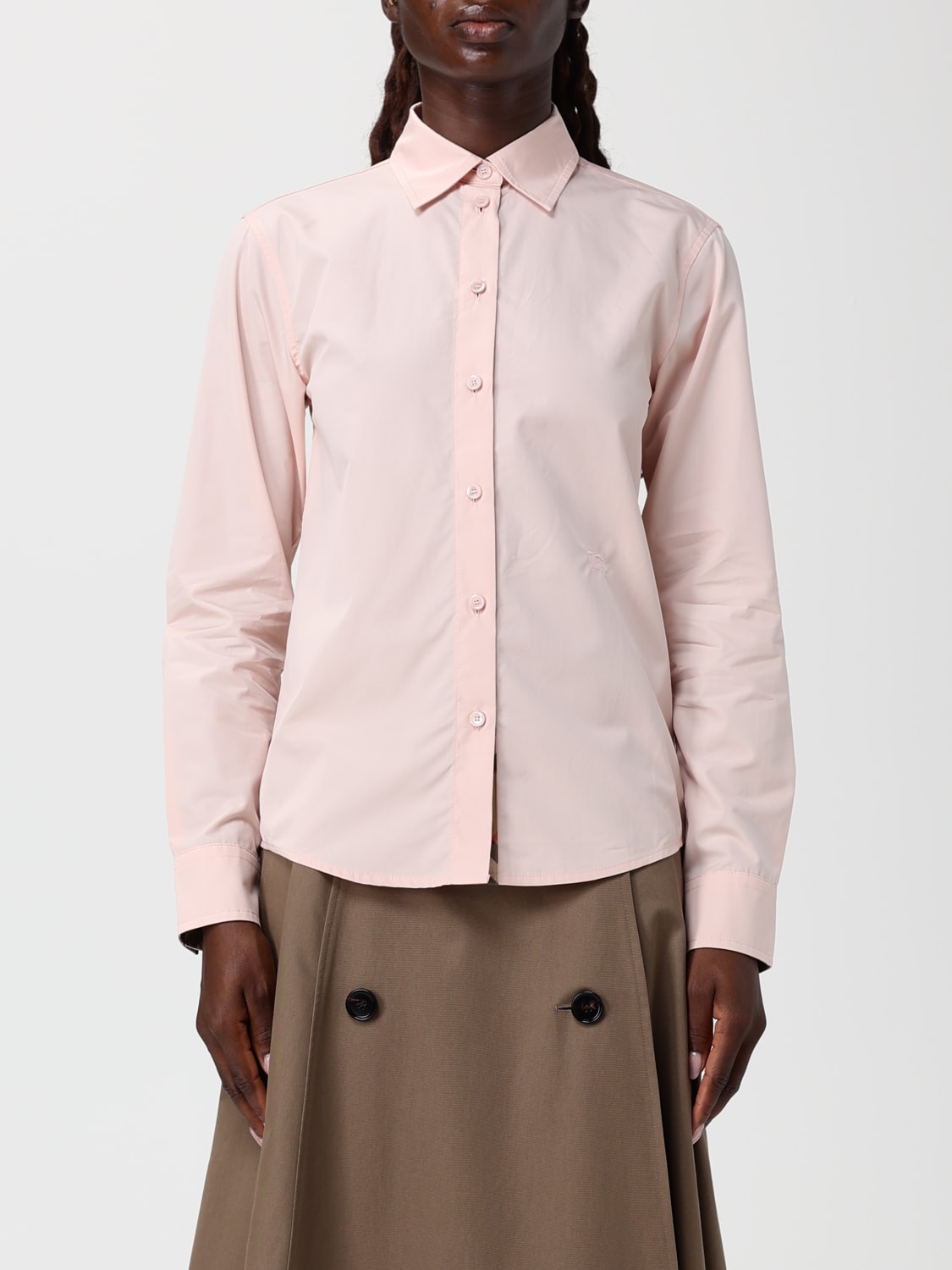 BURBERRY SHIRT: Shirt woman Burberry, Pink - Img 1