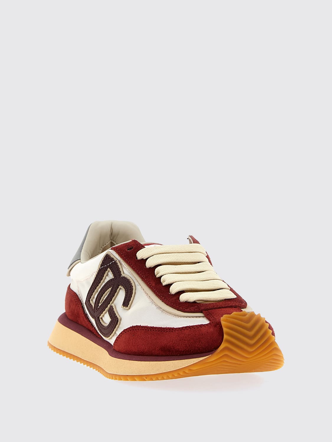 DOLCE & GABBANA SNEAKERS: Sneakers woman Dolce & Gabbana, Burgundy - Img 2